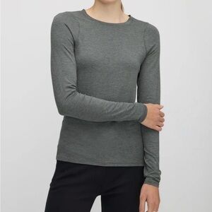 Kit and Ace Embrace Charcoal Long Sleeve Tee XL